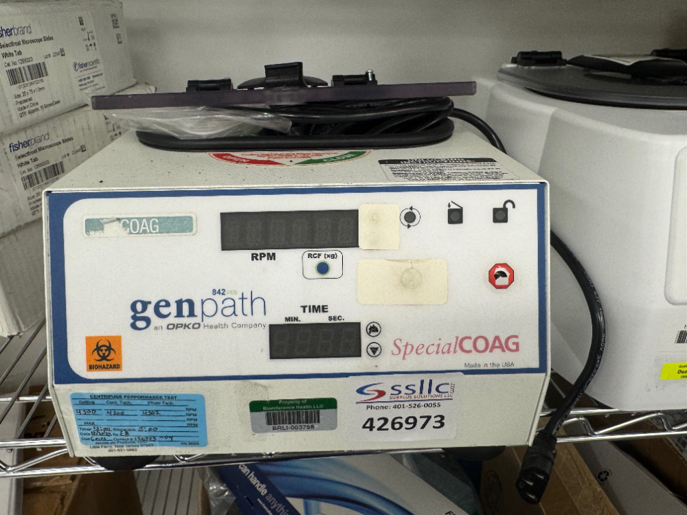 Image of Drucker GenPath SpecialCOAG Centrifuge
